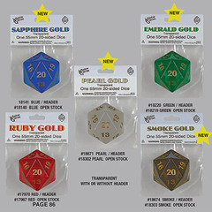 Koplow 55MM Jumbo Transparent d20